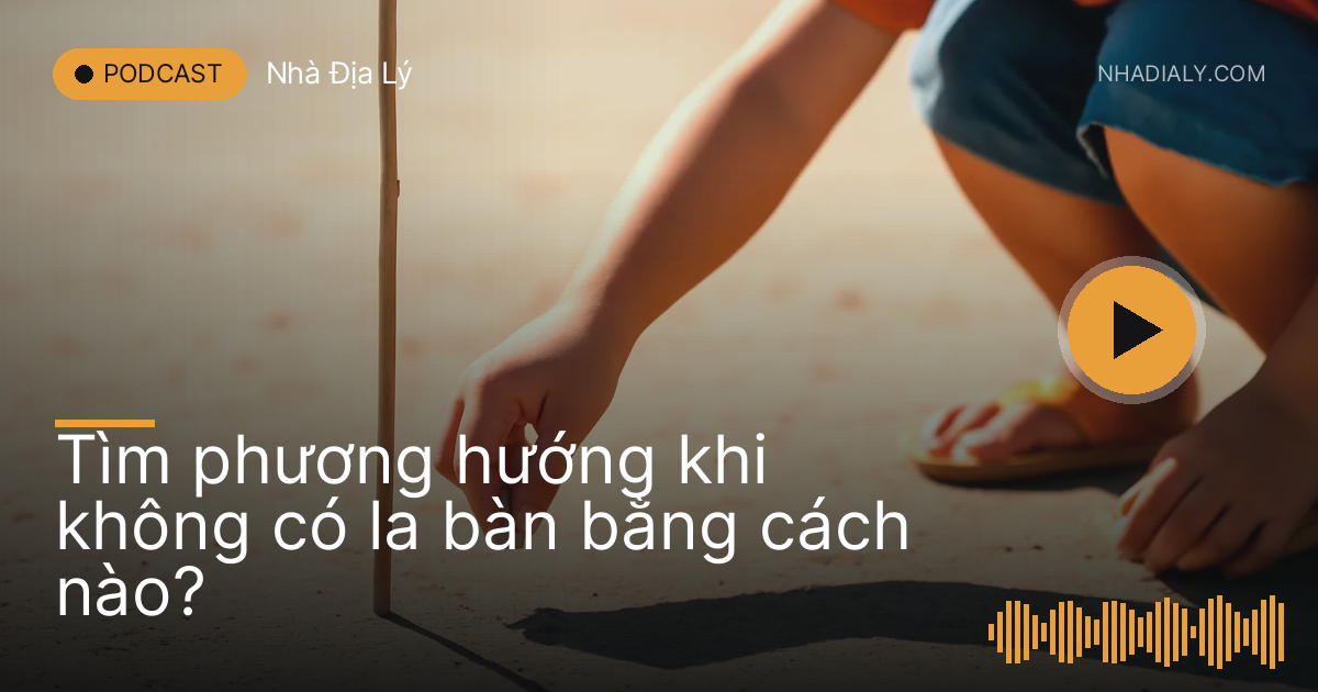Que gỗ cắm trên nền cát với bóng nắng và hai viên đá đánh dấu